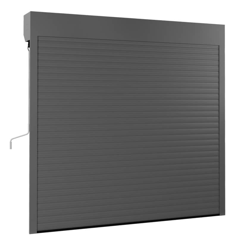 Garagentor Rolltor grau