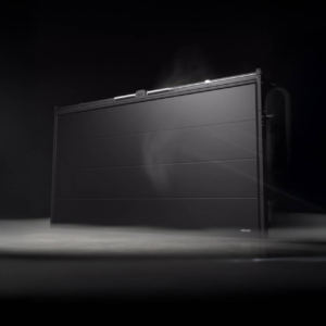 Sektionaltor Black Series mit glatter Oberfläche